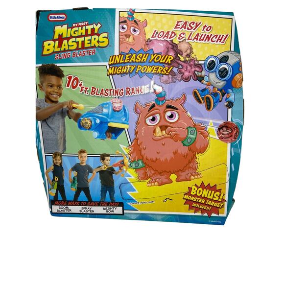 Little Tikes My First Mighty Blasters Sling Blaster Big Kids Toy NEW - Picture 3 of 4